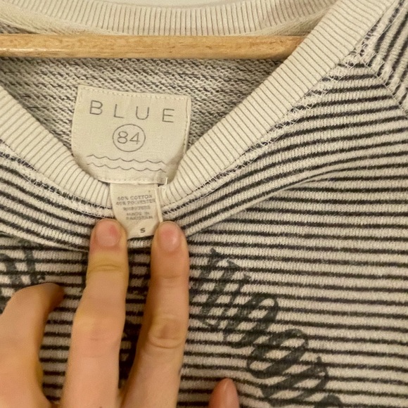 Blue 84 cottage sweater. Size small - Picture 2 of 4